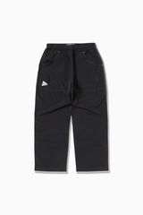 NYLON DOUBLE KNEE PANT,BLACK, small image number 1