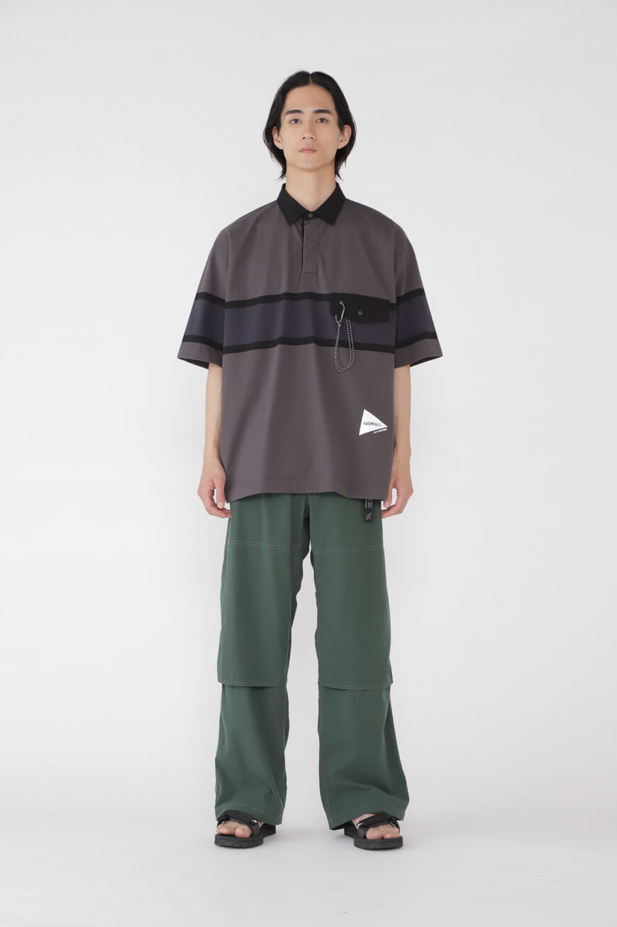 NYLON DOUBLE KNEE PANT,GREEN, large image number 7