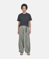 LOOSE BALLOON PANT,SLATE BLUE, small image number 1