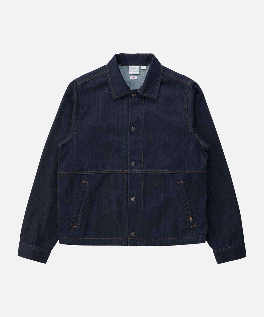JAPANESE DENIM JACKET,INDIGO, large image number 0