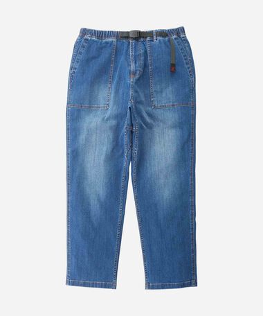 STRETCH DENIM LOOSE TAPERED RIDGE PANT,, medium