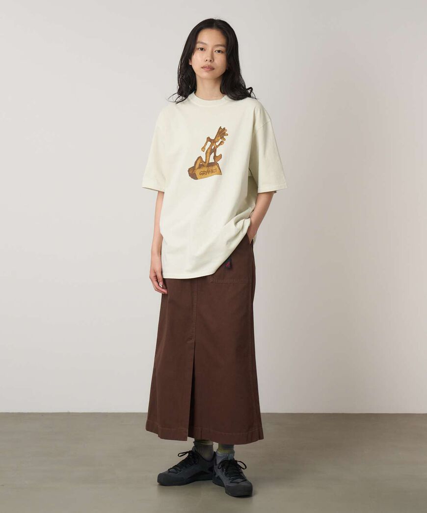 SCULPTURE TEE,NATURAL PIGMENT, large image number 2