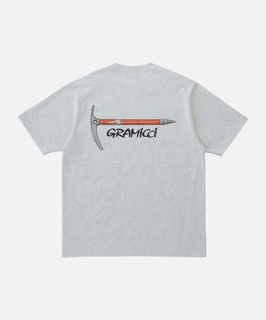 ICE AXE TEE,HEATHER ASH, large image number 0