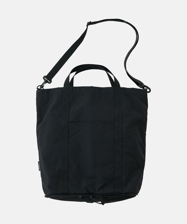 NYLON PACKABLE TOTE,, medium