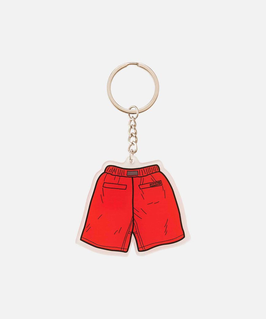 G-SHORT KEY RING,RED, large image number 1
