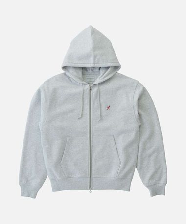 ONE POINT ZIP HOODED SWEATSHIRT,, medium