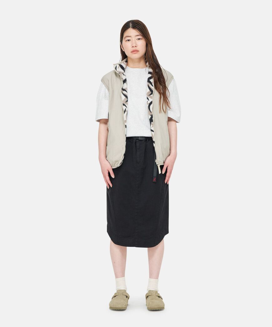 LILI MIDI SKIRT,BLACK, large image number 1