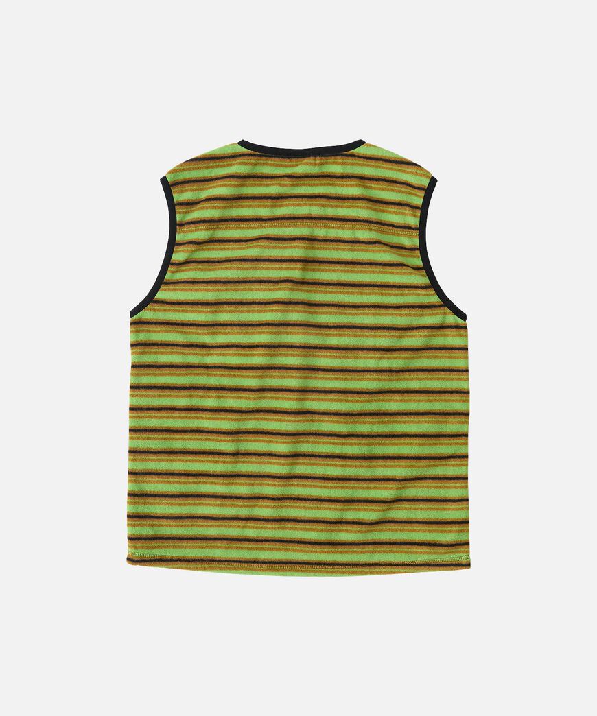 THERMAL FLEECE W'S PULLOVER,CHARTREUSE STRIPE, large image number 1