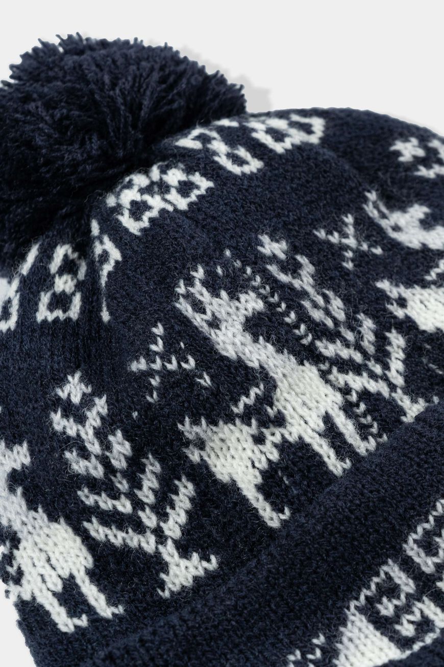 O.G HOCKEY TOUQUE,NAVY X BLUE, large image number 1