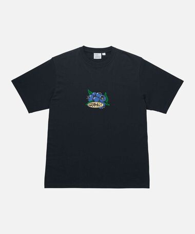 BLUEBERRY TEE,VINTAGE BLACK, medium