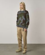 MOHAIR SWEATER,JUNGLE DIGI CAMO, small image number 3