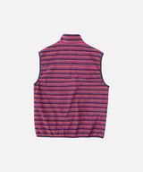THERMAL FLEECE REVERSIBLE VEST,BERRY STRIPE, small image number 1