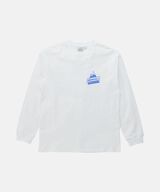PEAK L/S TEE,WHITE, small image number 1