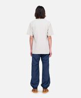 Healthknit S/S POCKET TEE,PIGMENT NATURAL, small image number 5