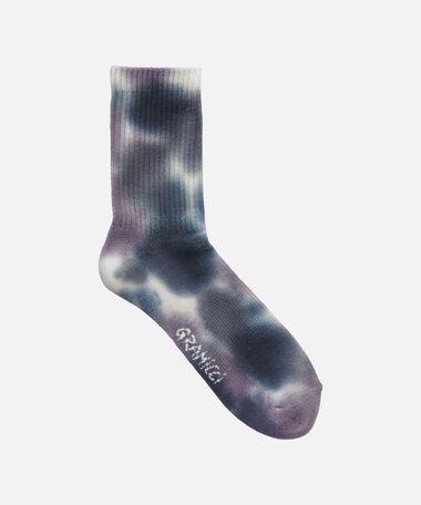 TIE DYE CREW SOCKS,, medium