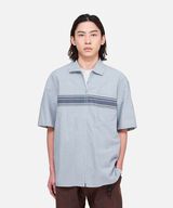 ZIP UP WAVE SHIRT,PACIFIC PLAID, small image number 5