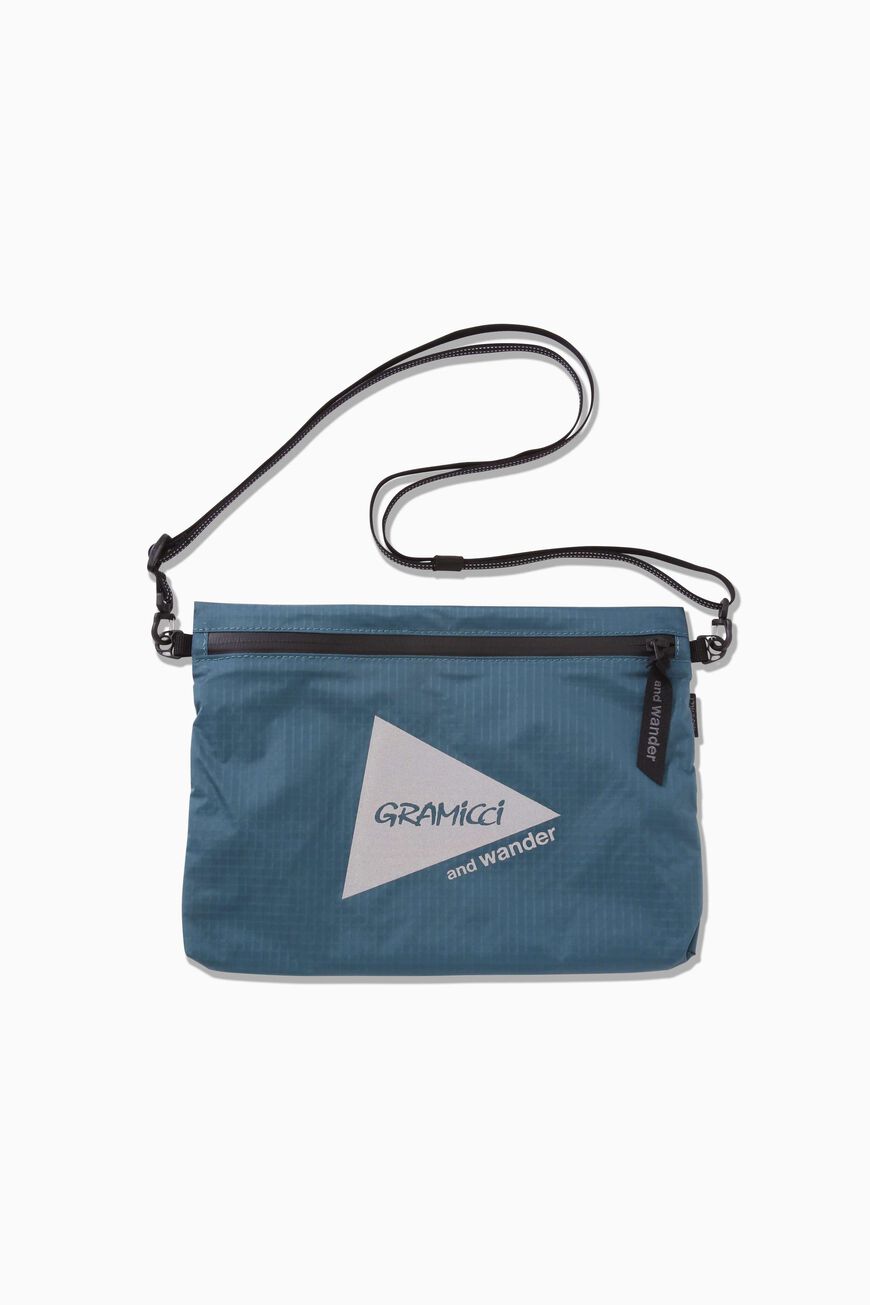 NYLON SACOCHE,BLUEGREEN, large image number 0
