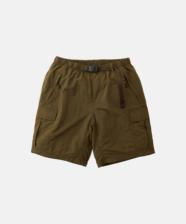 NYLON EXPLORER CARGO SHORT,DEEP OLIVE, medium
