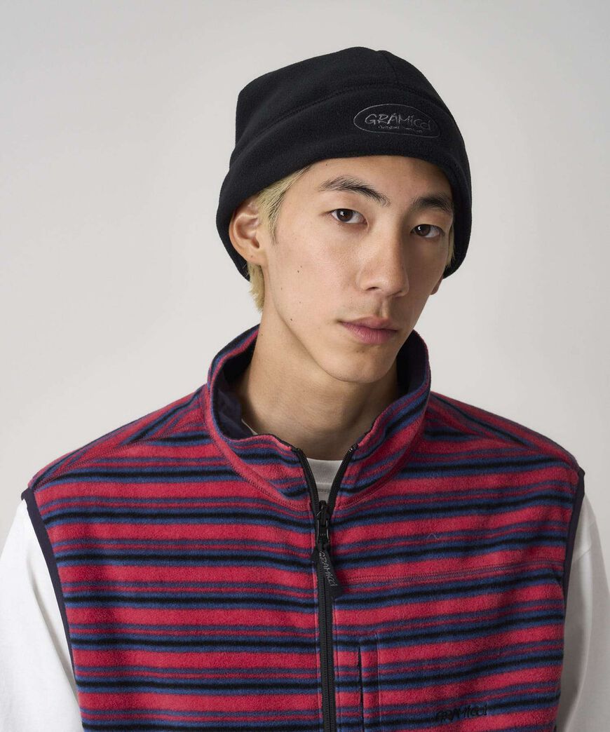 THERMAL FLEECE BEANIE,BLACK, large image number 1