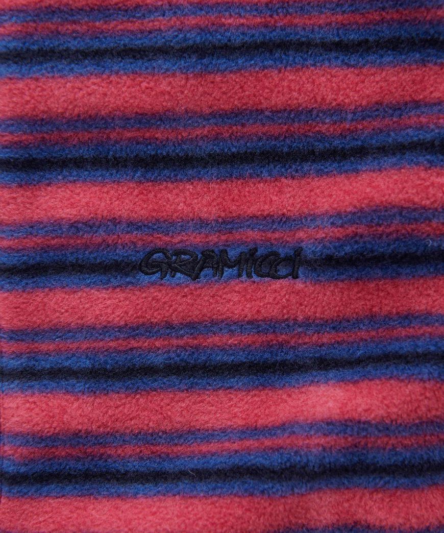 THERMAL FLEECE REVERSIBLE VEST,BERRY STRIPE, large image number 10