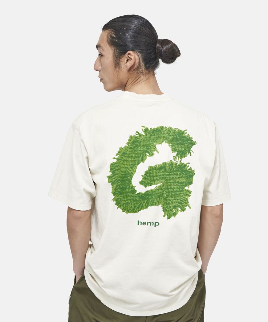 G-HEMP TEE,VINTAGE BLACK, large image number 6