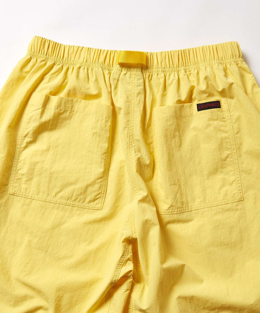 NYLON LOOSE SHORT,DEEP OLIVE, large image number 3