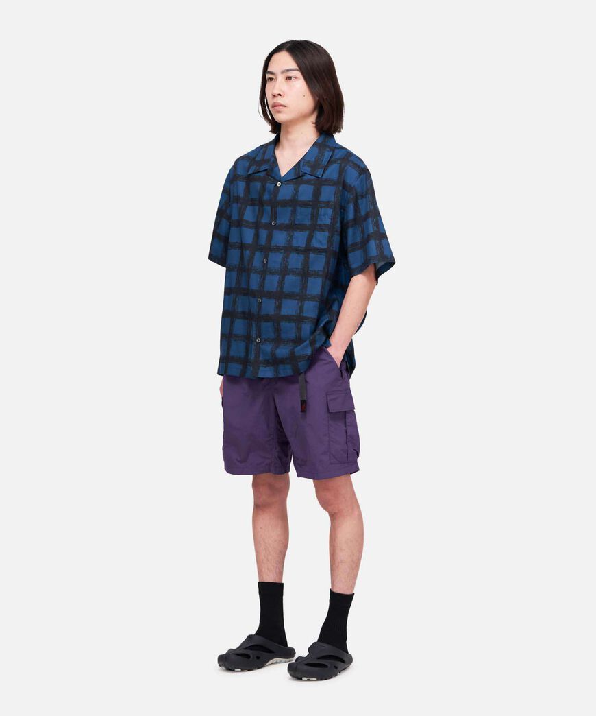 NYLON EXPLORER CARGO SHORT,GRAPE, large image number 4