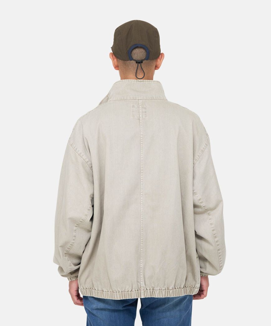 TWILL-AROUND JACKET,DUSKY OLIVE, large image number 8