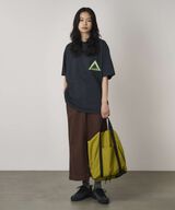 NYLON PACKABLE TOTE,CHARTREUSE, small image number 4