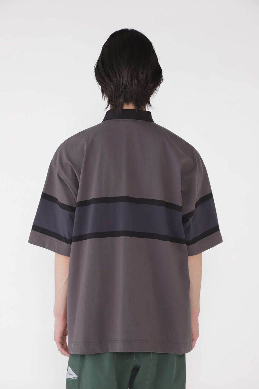 TECH RUGBY SHIRT,CHARCOAL, large image number 13