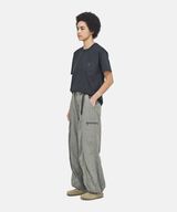 LOOSE BALLOON PANT,SLATE BLUE, small image number 2