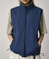 REVERSIBLE SHERPA VEST,OLIVE / DUSTY NAVY, small image number 4