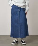 SUTTER DENIM SKIRT,LIGHT WASH, small image number 5