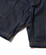 JAPANESE DENIM GADGET SHORT,INDIGO BLUE, small image number 9