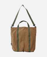 NYLON PACKABLE EXPLORER TOTE,COYOTE, small image number 0