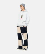 CHECKERED SHERPA PANT,NATURAL / NAVY CHECK, small image number 4