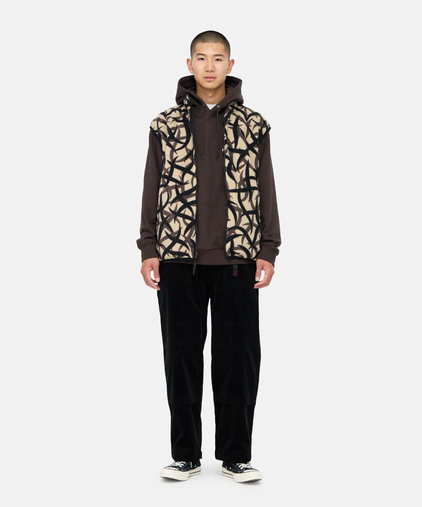 CORDUROY DOUBLE KNEE PANT,BLACK, large image number 1
