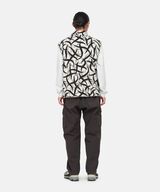 REVERSIBLE FLEECE VEST,BLACK, small image number 6
