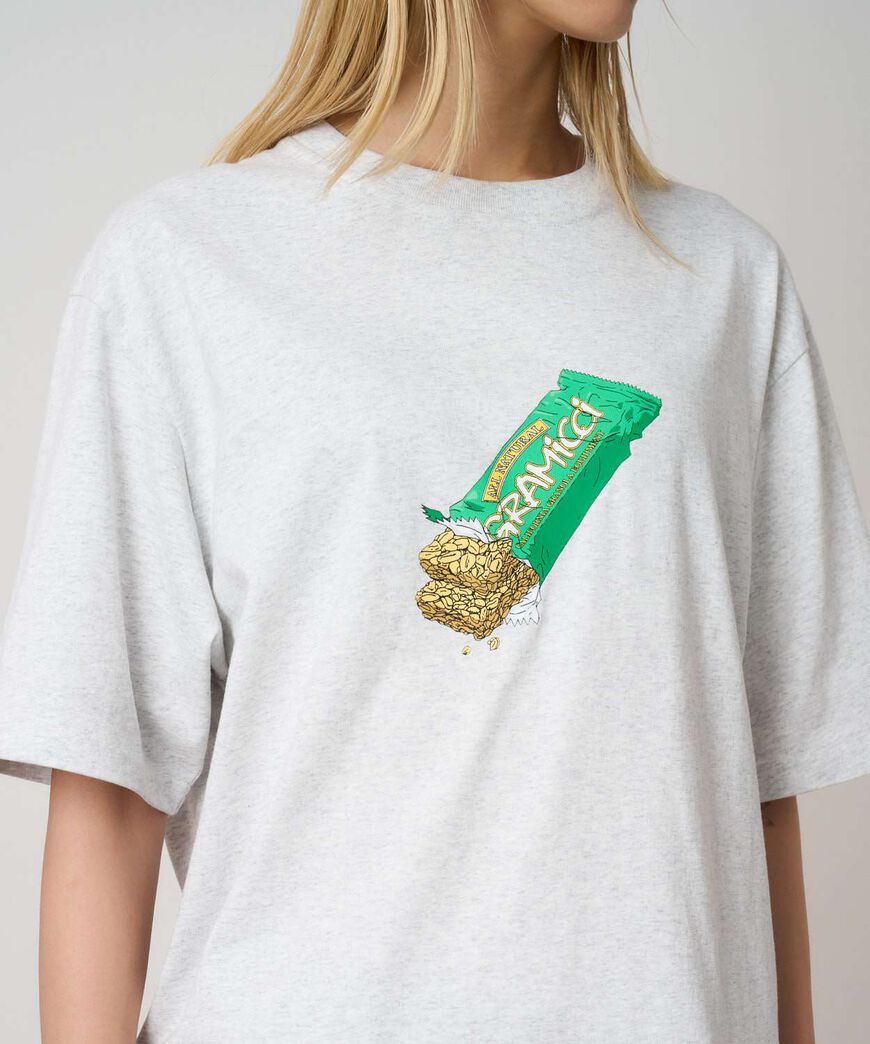GRANOLA TEE,HEATHER ASH, large image number 5