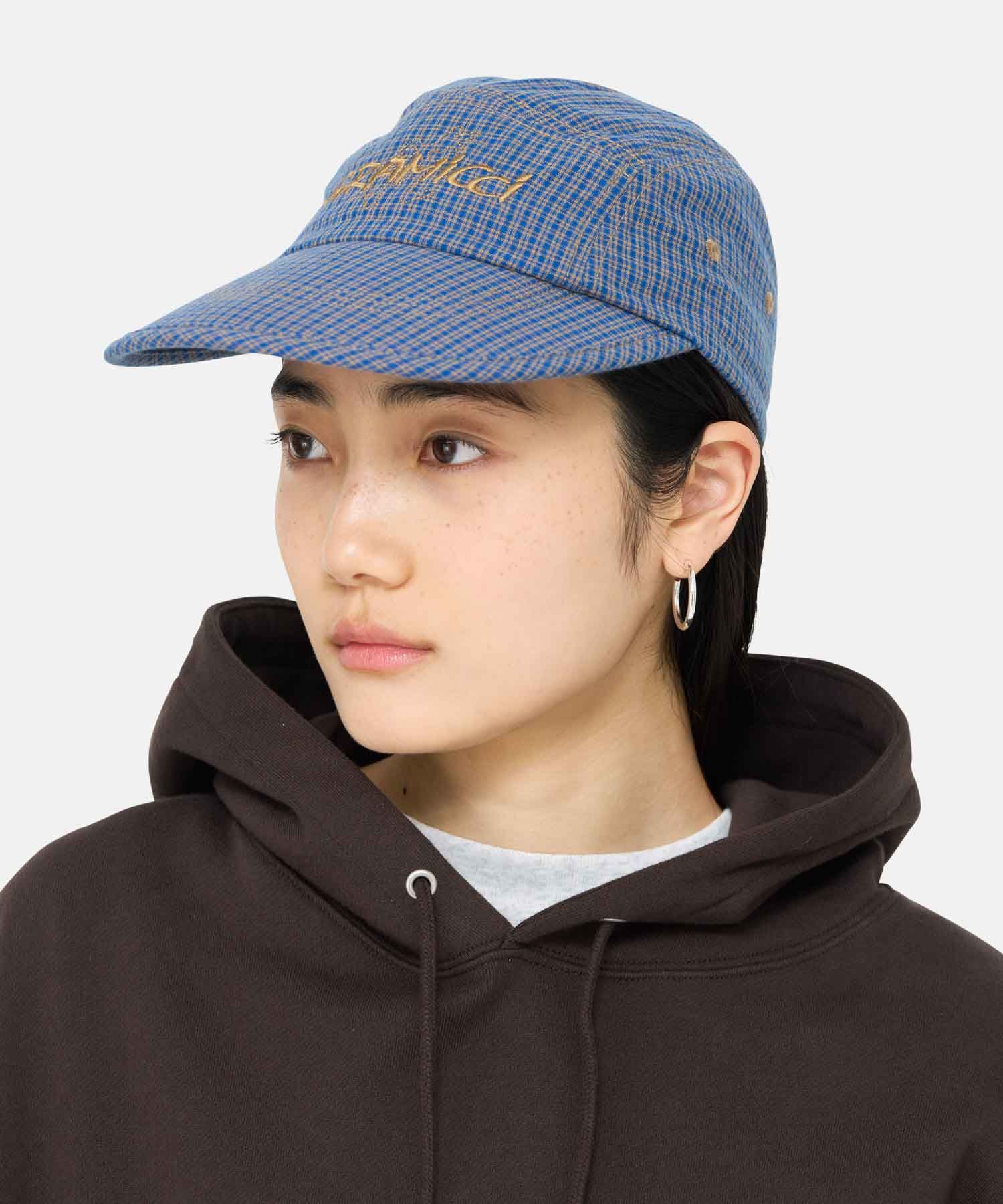 CHECKERED LONG BILL CAP GRAMICCI Official Global Online Store