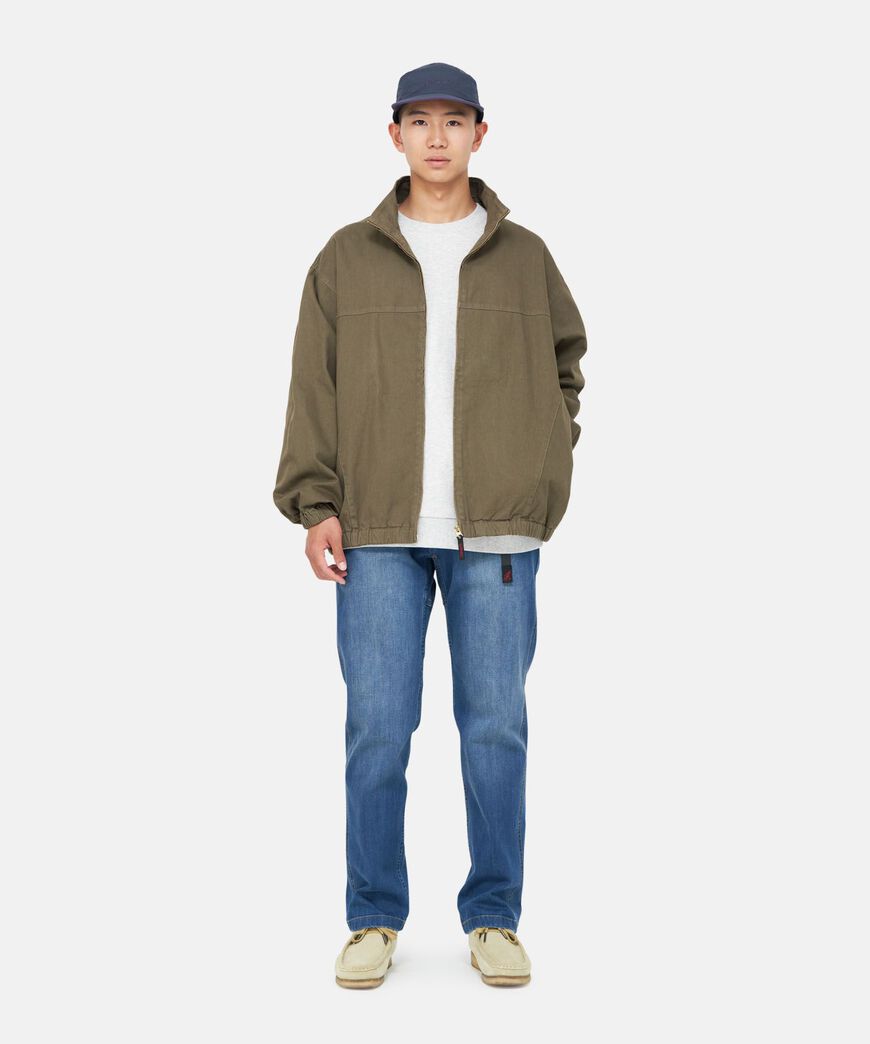 TWILL-AROUND JACKET,DUSKY OLIVE, large image number 2