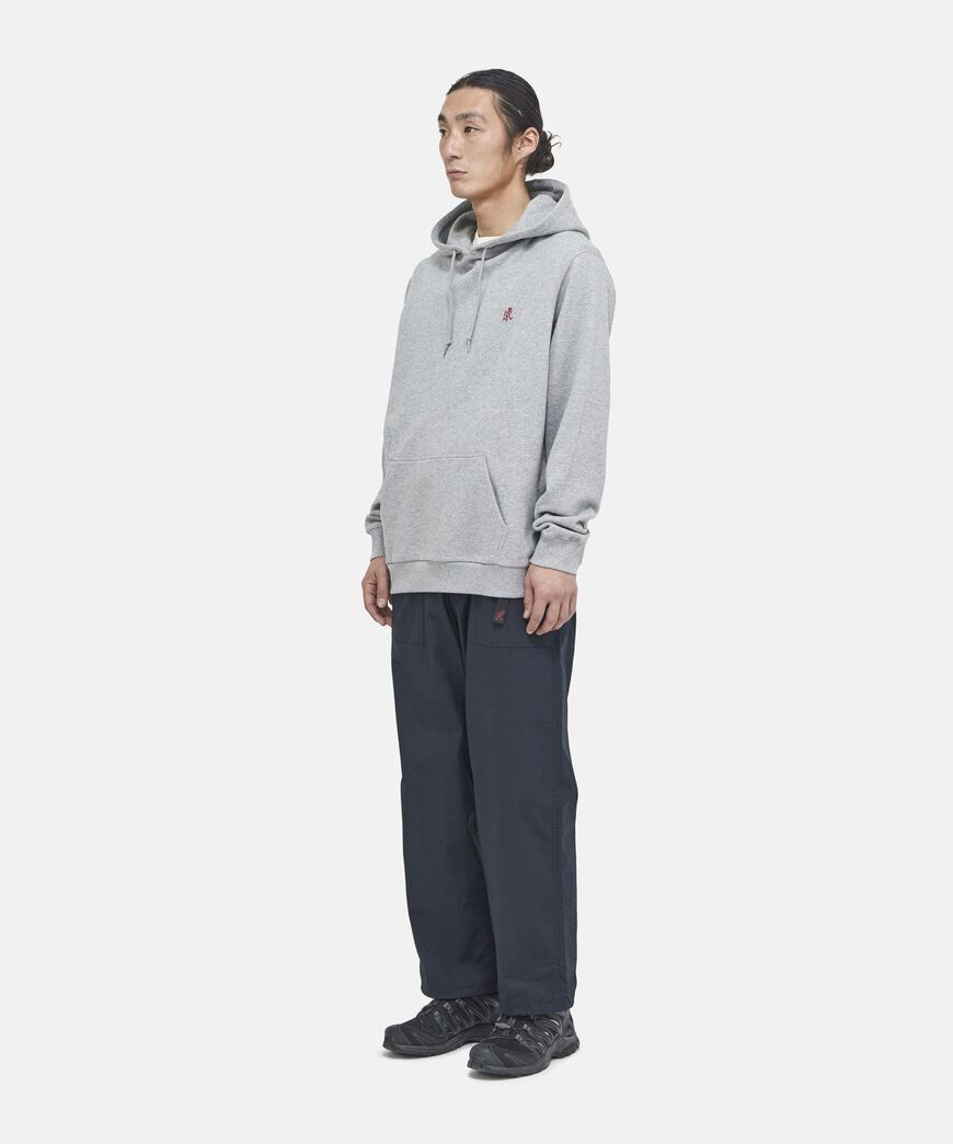 ONE POINT HOODED SWEATSHIRT,OATMEAL PIGMENT, large image number 2