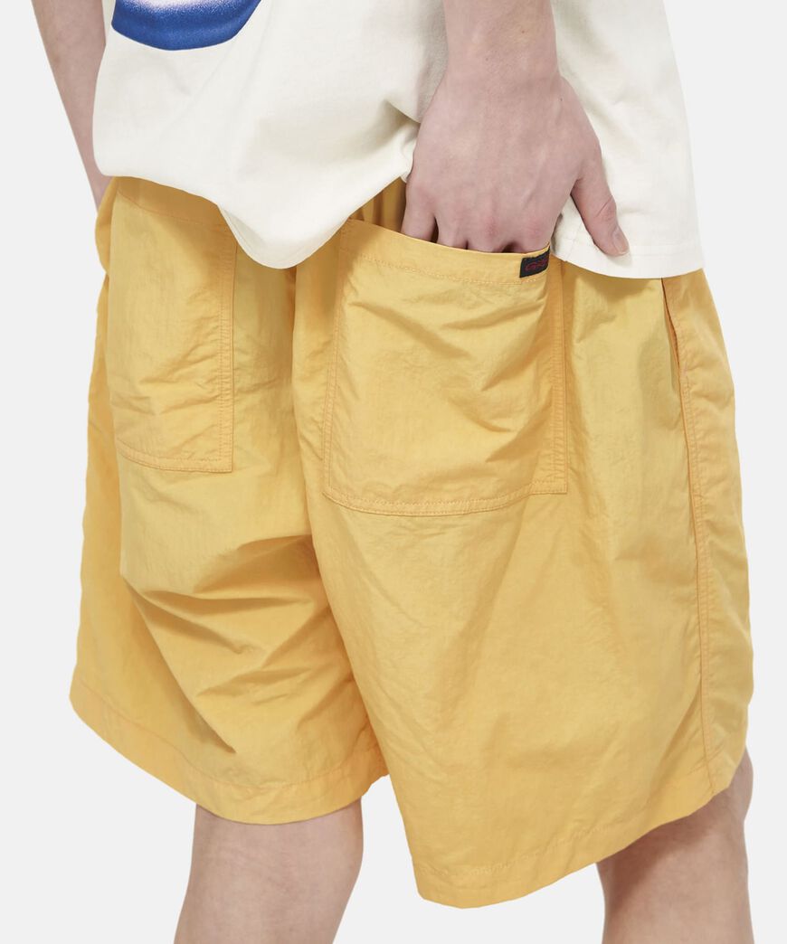 NYLON LOOSE SHORT,OLIVE, large image number 6