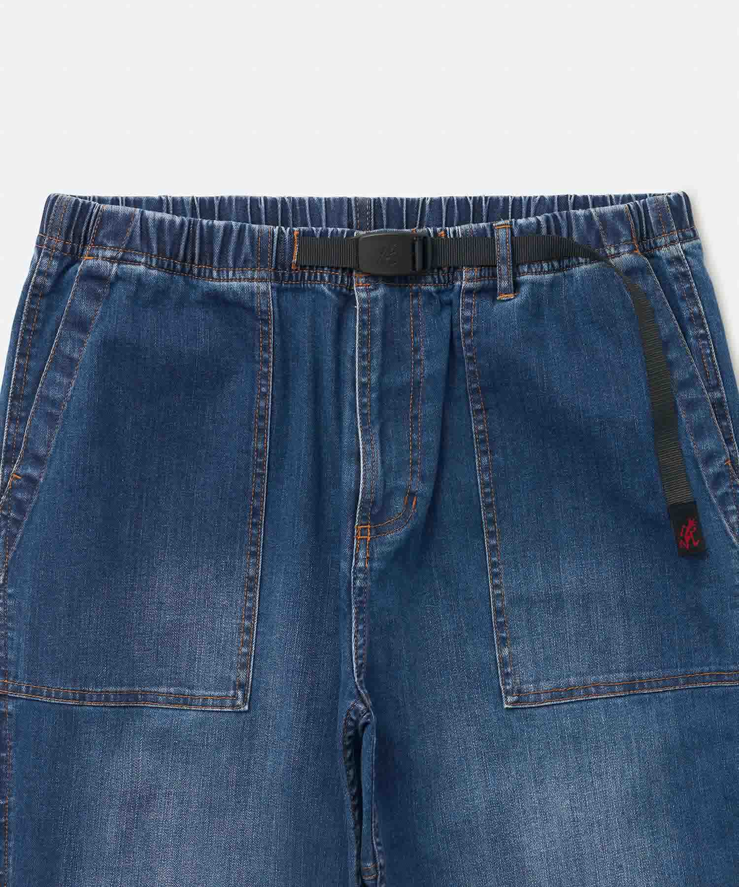 STRETCH DENIM LOOSE TAPERED RIDGE PANT | GRAMICCI Official