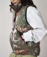DOWN PUFFER VEST,TIE DYE, small image number 5