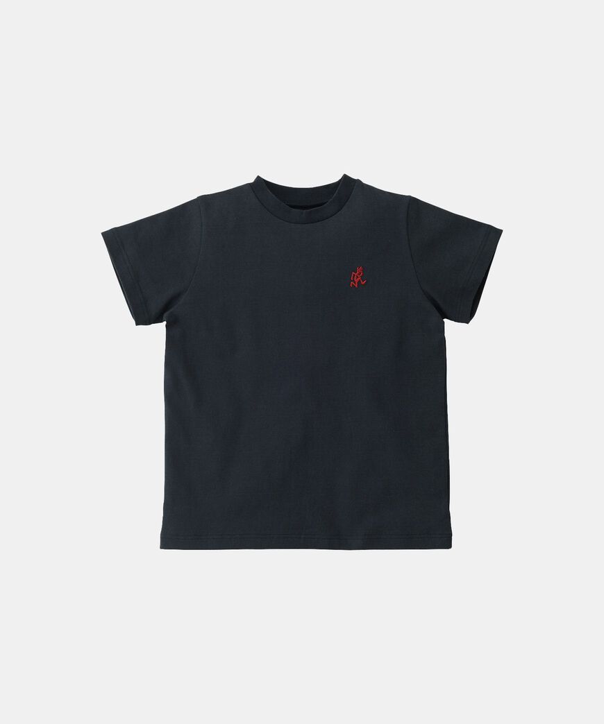 KIDS ONE POINT TEE,VINTAGE BLACK, large image number 0