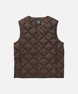INNER DOWN VEST,DARK BROWN, small image number 0