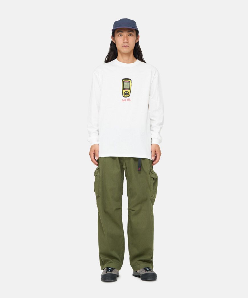 GPS L/S TEE,WHITE, large image number 4