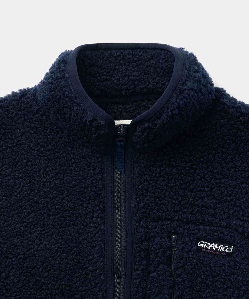 SHERPA JACKET,NAVY, large image number 7