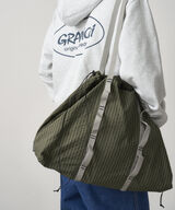 PLAID CLIMBING TOTE,OLIVE, small image number 1